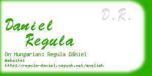 daniel regula business card
